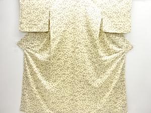 花模様小紋着物